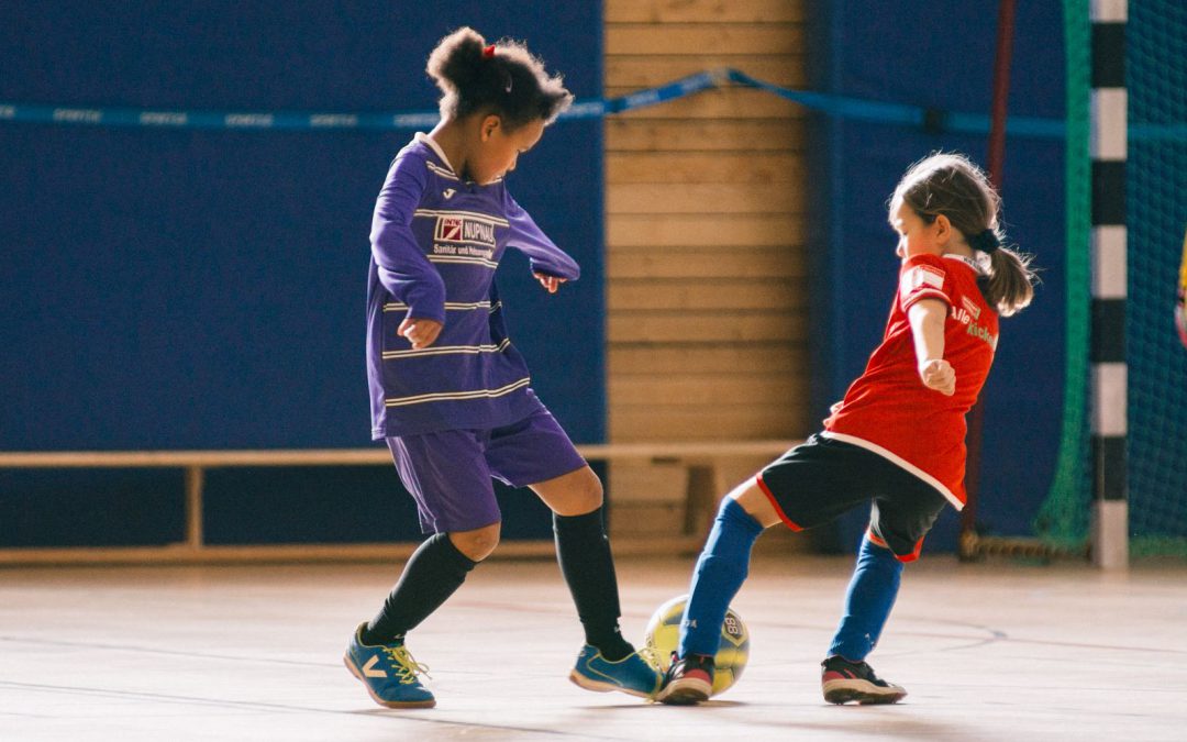Unsere Mädchen spielen Fußball