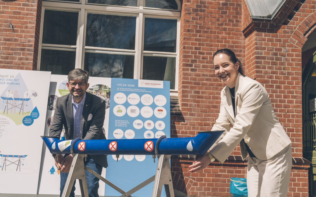 Die Teltow-Grundschule wird bundesweite WASHaLOT-Modellschule